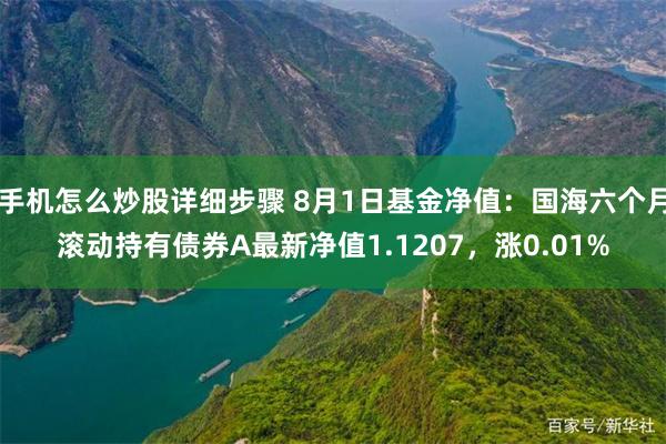 手机怎么炒股详细步骤 8月1日基金净值：国海六个月滚动持有债券A最新净值1.1207，涨0.01%