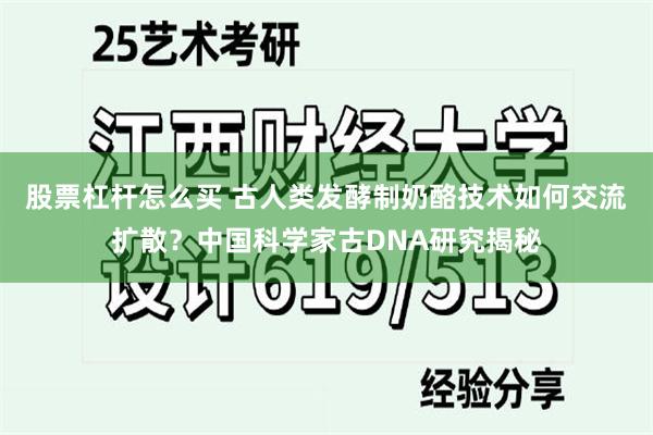 股票杠杆怎么买 古人类发酵制奶酪技术如何交流扩散？中国科学家古DNA研究揭秘