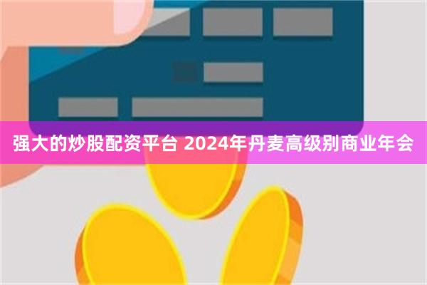 强大的炒股配资平台 2024年丹麦高级别商业年会