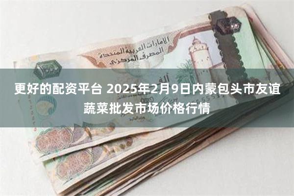 更好的配资平台 2025年2月9日内蒙包头市友谊蔬菜批发市场价格行情